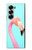 S3708 ピンクのフラミンゴ Pink Flamingo Samsung Galaxy Z Fold 7 バックケース、フリップケース・カバー