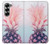 S3711 ピンクパイナップル Pink Pineapple Samsung Galaxy Z Fold 7 バックケース、フリップケース・カバー