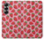 S3719 いちご柄 Strawberry Pattern Samsung Galaxy Z Fold 7 バックケース、フリップケース・カバー