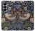 S3791 ウィリアムモリスストロベリーシーフ生地 William Morris Strawberry Thief Fabric Samsung Galaxy Z Fold 7 バックケース、フリップケース・カバー