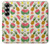 S3883 フルーツ柄 Fruit Pattern Samsung Galaxy Z Fold 7 バックケース、フリップケース・カバー
