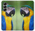 S3888 コンゴウインコの顔の鳥 Macaw Face Bird Samsung Galaxy Z Fold 7 バックケース、フリップケース・カバー