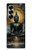S3968 黒い仏陀 Black Buddha Samsung Galaxy Z Fold 7 バックケース、フリップケース・カバー
