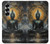 S3968 黒い仏陀 Black Buddha Samsung Galaxy Z Fold 7 バックケース、フリップケース・カバー