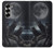 S3970 黒いオオカミの満月 Black Wolf Full Moon Samsung Galaxy Z Fold 7 バックケース、フリップケース・カバー