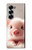 S3979 かわいい赤ちゃんブタ Cute Baby Pig Samsung Galaxy Z Fold 7 バックケース、フリップケース・カバー