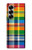 S3983 布の質感 LGBTQ Fabric Texture LGBTQ Samsung Galaxy Z Fold 7 バックケース、フリップケース・カバー
