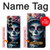 S3990 少女の頭蓋骨 スチームパンク ゴシック Girl Skull Steam Punk Gothic Samsung Galaxy Z Fold 7 バックケース、フリップケース・カバー