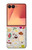 S2321 飲食パターン Food and Drink Seamless Samsung Galaxy Z Flip 7 バックケース、フリップケース・カバー