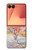 S2450 ブロッサムピンクピーチツリー フィンセント・ファン・ゴッホ Van Gogh Peach Tree Blossom Samsung Galaxy Z Flip 7 バックケース、フリップケース・カバー