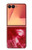 S2480 赤絞り染め Tie Dye Red Samsung Galaxy Z Flip 7 バックケース、フリップケース・カバー