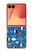 S2572 マリンペンギン柄 Marine Penguin Pattern Samsung Galaxy Z Flip 7 バックケース、フリップケース・カバー