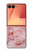 S2843 ピンクマーブル Pink Marble Texture Samsung Galaxy Z Flip 7 バックケース、フリップケース・カバー
