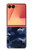S2959 海軍迷彩 Navy Blue Camo Camouflage Samsung Galaxy Z Flip 7 バックケース、フリップケース・カバー