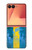 S2990 スウェーデンサッカー Sweden Football Soccer Flag Samsung Galaxy Z Flip 7 バックケース、フリップケース・カバー