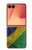 S3297 ブラジルの旗ビンテージフットボールのグラフィック Brazil Flag Vintage Football Graphic Samsung Galaxy Z Flip 7 バックケース、フリップケース・カバー