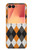 S3421 黒 オレンジ 白 アーガイルプラッド Black Orange White Argyle Plaid Samsung Galaxy Z Flip 7 バックケース、フリップケース・カバー