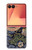 S3791 ウィリアムモリスストロベリーシーフ生地 William Morris Strawberry Thief Fabric Samsung Galaxy Z Flip 7 バックケース、フリップケース・カバー