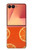 S3946 オレンジのシームレスなパターン Seamless Orange Pattern Samsung Galaxy Z Flip 7 バックケース、フリップケース・カバー