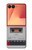S3953 ビンテージ カセット プレーヤーのグラフィック Vintage Cassette Player Graphic Samsung Galaxy Z Flip 7 バックケース、フリップケース・カバー