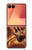 S3984 ギターを弾く火の骸骨 Fire Skeleton Playing Guitar Samsung Galaxy Z Flip 7 バックケース、フリップケース・カバー