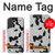 S2170 牛毛皮テクスチャグラフィックプリント Cow Fur Texture Graphic Printed iPhone 17 バックケース、フリップケース・カバー