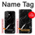 S2895 ブラックマーブルグラフィックプリント Black Marble Graphic Printed iPhone 17 バックケース、フリップケース・カバー