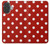 S2951 赤の水玉 Red Polka Dots iPhone 17 バックケース、フリップケース・カバー
