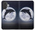 S3510 ドルフィン Dolphin Moon Night iPhone 17 バックケース、フリップケース・カバー