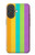 S3678 カラフルなレインボーバーティカル Colorful Rainbow Vertical iPhone 17 バックケース、フリップケース・カバー