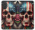 S4015 スカル アメリカ国旗 Skull American Flag iPhone 17 バックケース、フリップケース・カバー