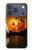 S1083 南瓜 蜘蛛 蝋燭 ハロウィーン Pumpkin Spider Candles Halloween iPhone 17 Pro, 18 Pro バックケース、フリップケース・カバー