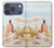 S1425 浜ときれいな貝殻 Seashells on The Beach iPhone 17 Pro, 18 Pro バックケース、フリップケース・カバー