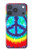 S1870 絞り染め 平和 Tie Dye Peace iPhone 17 Pro, 18 Pro バックケース、フリップケース・カバー