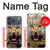S1932 ブルーアイヒョウ Blue Eyed Leopard iPhone 17 Pro バックケース、フリップケース・カバー