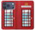 S2059 イングランドクラシック英国の電話ボックスミニマリスト England Classic British Telephone Box Minimalist iPhone 17 Pro バックケース、フリップケース・カバー