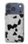 S2170 牛毛皮テクスチャグラフィックプリント Cow Fur Texture Graphic Printed iPhone 17 Pro, 18 Pro バックケース、フリップケース・カバー