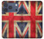 S2303 英国ヴィンテージ国旗 British UK Vintage Flag iPhone 17 Pro, 18 Pro バックケース、フリップケース・カバー