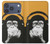 S2324 ヘッドフォンポップミュージックと面白い猿 Funny Monkey with Headphone Pop Music iPhone 17 Pro バックケース、フリップケース・カバー