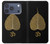 S2331 金の葉仏教 オームシンボル Gold Leaf Buddhist Om Symbol iPhone 17 Pro バックケース、フリップケース・カバー