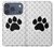S2355 動物ポウあしあと Paw Foot Print iPhone 17 Pro, 18 Pro バックケース、フリップケース・カバー
