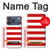 S2364 赤と白のストライプ Red and White Striped iPhone 17 Pro バックケース、フリップケース・カバー S2364 赤と白のストライプ Red and White Striped iPhone 17 Pro バックケース、フリップケース・カバー