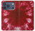 S2480 赤絞り染め Tie Dye Red iPhone 17 Pro, 18 Pro バックケース、フリップケース・カバー