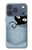 S2641 ポケット黒猫 Pocket Black Cat iPhone 17 Pro, 18 Pro バックケース、フリップケース・カバー