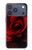 S2898 赤いバラ Red Rose iPhone 17 Pro バックケース、フリップケース・カバー