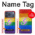 S2899 レインボーLGBTゲイプライド旗 Rainbow LGBT Gay Pride Flag iPhone 17 Pro バックケース、フリップケース・カバー