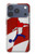 S2993 クロアチアサッカー Croatia Football Soccer Flag iPhone 17 Pro バックケース、フリップケース・カバー