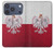S3005 ポーランドサッカー Poland Football Soccer Flag iPhone 17 Pro バックケース、フリップケース・カバー