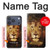 S3182 ライオン Lion iPhone 17 Pro バックケース、フリップケース・カバー