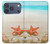 S3212 シーシェルズ・ヒトデ・ビーチ Sea Shells Starfish Beach iPhone 17 Pro, 18 Pro バックケース、フリップケース・カバー